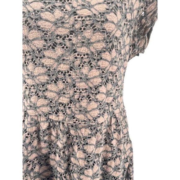 Anthropologie Deletta Lace Overlay Dress sz L EUC Romantic, Elegant, Date night - Picture 5 of 13